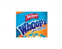 NACIONAL DESDE 1849 WHOOP'Z SABOR ESTALADIÇO CRUNCHY TASTE