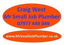 Craig West MR SMALL JOB PLUMBER 07977 449 049 www.MrSmallJobPlumber.co.uk