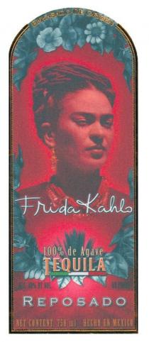 FRIDA KAHLO 100% de Agave TEQUILA REPOSADO