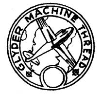 GLYDER MACHINE THREAD.