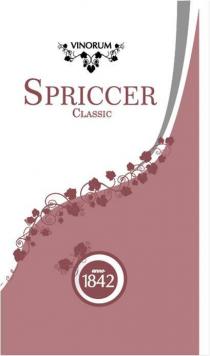 VINORUM SPRICCER CLASSIC anno 1842