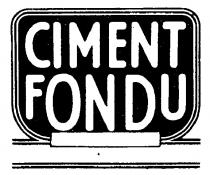 CIMENT FONDU