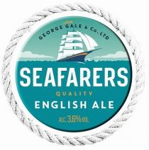 GEORGE GALE & CO. LTD SEAFARERS QUALITY ENGLISH ALE ALC. 3.6% VOL