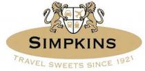 SIMPKINS TRAVEL SWEETS SINCE 1921