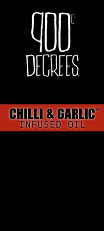 900° Degrees Chilli & Garlic Infused Oil