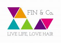 Fin & Co. Live Life Love Hair