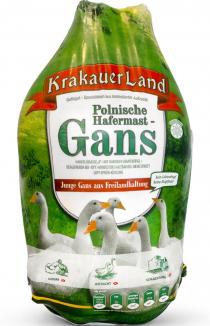 Krakauer Land Polnische Hafermast-Gans