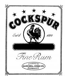 COCKSPUR Fine Rum