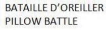 BATAILLE D OREILLER PILLOW BATTLE