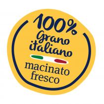 100% grano italiano macinato fresco