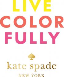 LIVE COLORFULLY kate spade NEW YORK