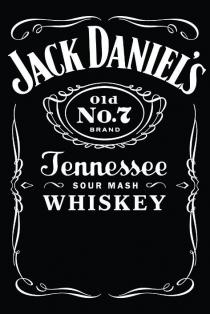 JACK DANIEL'S OLD NO.7 BRAND TENNESSEE SOUR MASH WHISKEY