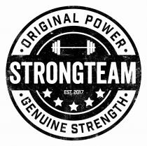 STRONGTEAM ORIGINAL POWER GENUINE STRENGTH EST 2017