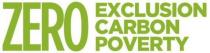 ZERO EXCLUSION CARBON POVERTY