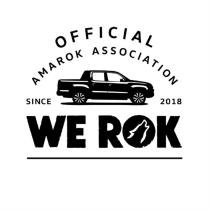 OFFICIAL AMAROK ASSOCIATION SINCE 2018 WE ROK