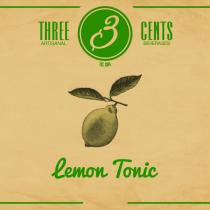 3 THREE CENTS ARTISANAL BEVERAGES lemon Tonic EST. 2014