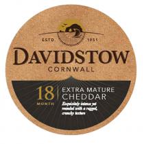 DAVIDSTOW CORNWALL ESTD. 1951 18 MONTH EXTRA MATURE CHEDDAR