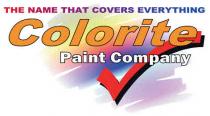 Colorite Paint Company The name that covers everything