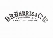 D.R.HARRIS & CO. LTD ESTABLISHED 1790 CHEMIST AND PERFUMERS