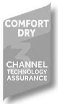 COMFORT DRY 3 CHANNEL TECHNOLOGY ASSURANCE