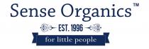 Sense Organics, EST. 1996, for little people