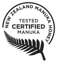 NEW ZEALAND MANUKA HONEY TESTED CERTIFIED MANUKA