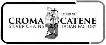 859 AR CROMA CATENE SILVER CHAINS ITALIAN FACTORY