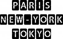 PARIS NEW-YORK TOKYO