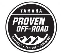 YAMAHA PROVEN OFF-ROAD CAPABILITY COMFORT CONFIDENCE