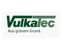 VulkaTec. Aus grünem Grund.