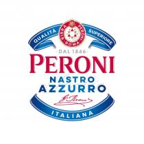 QUALITA SUPERIORE BIRRA PERONI ROMA DAL 1846 PERONI NASTRO AZZURRO ITALIANA