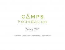 Camps Foundation Giving 100% Sustainable Development Environment Conservation