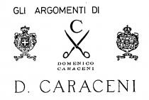 GLI ARGOMENTI DI C DOMENICO CARACENI D.CARACENI