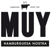 HN CARNICEROS DESDE 1958 MUY HAMBURGUESA NOSTRA