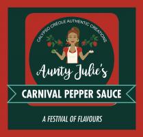 Calypso Creole Authentic Creations Aunty Julie's Carnival Pepper Sauce