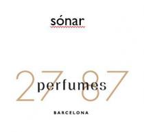 SÓNAR 27 87 PERFUMES BARCELONA