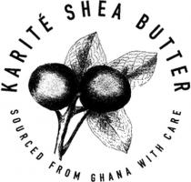 KARITÉ SHEA BUTTER SOURCED FROM GHANA WITH CARE