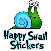 Happy Snail Stickers