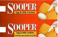 SOOPER EGG AND MILK COOKIES COOKIES AUX OEUFS ET AU LAIT