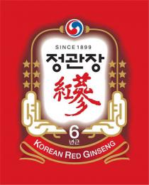 SINCE 1899 6 KOREAN RED GINSENG