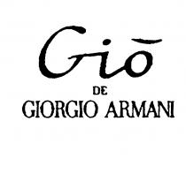 Gio DE GIORGIO ARMANI