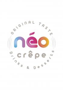 NÉO CRÊPE original taste Drinks & Desserts