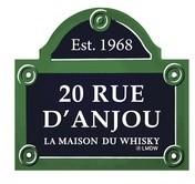 20 RUE D'ANJOU Est. 1968 LA MAISON DU WHISKY LMDW