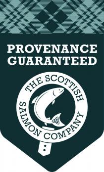 PROVENANCE GUARANTEED THE SCOTTISH SALMON COMPANY