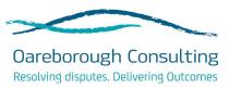 Oareborough Consulting Resolving disputes, Delivering Outcomes