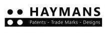 HAYMANS Patents - Trade Marks - Designs
