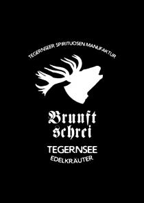 Tegernseer Spirituosen Manufaktur Brunftschrei Tegernsee Edelkräuter