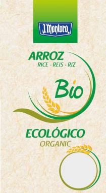 J. MONTORO ARROZ RICE REIS RIZ BIO ECOLÓGICO ORGANIC