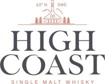 HIGH COAST SINGLE MALT WHISKY 63° N SWE