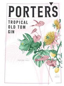 PORTER'S TROPICAL OLD TOM GIN